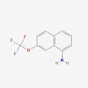 1-Amino-7-(trifluoromethoxy)naphthalene