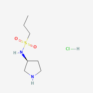 (S)-N-(pyrrolidin-3-yl)propane-1-sulfonamide hydrochloride