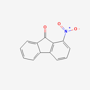 molecular formula C13H7NO3 B11880563 1-Nitro-9H-fluoren-9-one CAS No. 68455-94-7