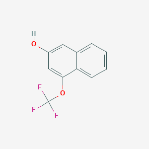 1-(Trifluoromethoxy)-3-naphthol