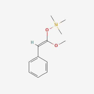 (E)-((1-Methoxy-2-phenylvinyl)oxy)trimethylsilane