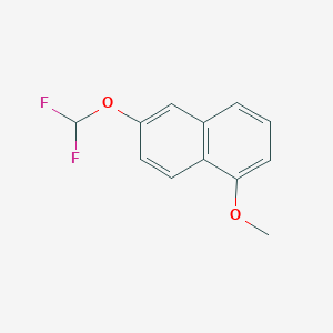 2-(Difluoromethoxy)-5-methoxynaphthalene