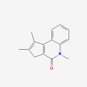 1,2,5-Trimethyl-3H-cyclopenta[c]quinolin-4(5H)-one