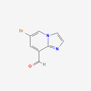 6-Bromoimidazo[1,2-a]pyridine-8-carbaldehyde