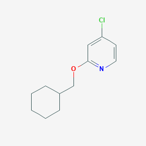 4-Chloro-2-(cyclohexylmethoxy)pyridine