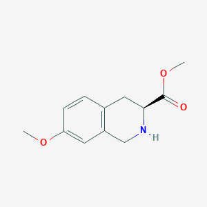 (S)-Methyl 7-methoxy-1,2,3,4-tetrahydroisoquinoline-3-carboxylate