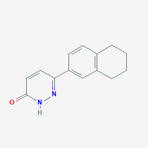 6-(5,6,7,8-Tetrahydronaphthalen-2-yl)pyridazin-3(2H)-one