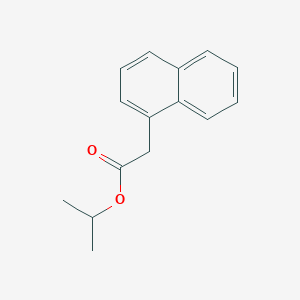 molecular formula C15H16O2 B11881123 Propan-2-yl naphthalen-1-ylacetate CAS No. 68360-82-7