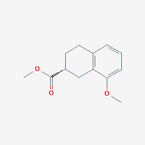 (R)-Methyl 8-methoxy-1,2,3,4-tetrahydronaphthalene-2-carboxylate