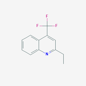 2-Ethyl-4-(trifluoromethyl)quinoline