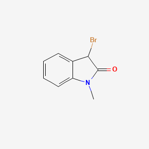 molecular formula C9H8BrNO B11881433 3-Bromo-1-methylindolin-2-one 