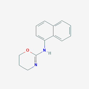 N-(Naphthalen-1-yl)-5,6-dihydro-4H-1,3-oxazin-2-amine