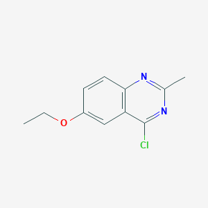 4-Chloro-6-ethoxy-2-methylquinazoline