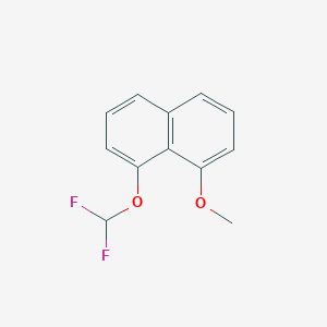 1-(Difluoromethoxy)-8-methoxynaphthalene