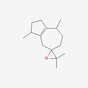 molecular formula C15H24O B11881836 Epoxyguaiene CAS No. 68071-23-8