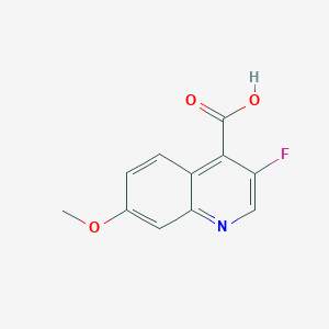 4-Quinolinecarboxylic acid, 3-fluoro-7-methoxy-