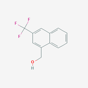 2-(Trifluoromethyl)naphthalene-4-methanol