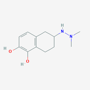 6-(2,2-Dimethylhydrazinyl)-5,6,7,8-tetrahydronaphthalene-1,2-diol