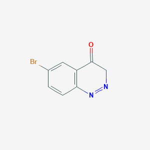 molecular formula C8H5BrN2O B11882041 6-bromo-3H-cinnolin-4-one 