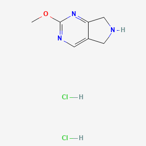 2-Methoxy-6,7-dihydro-5H-pyrrolo[3,4-d]pyrimidine dihydrochloride