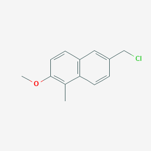 6-(Chloromethyl)-2-methoxy-1-methylnaphthalene