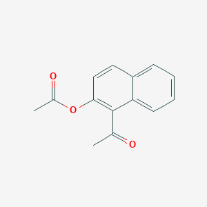 Ethanone, 1-[2-(acetyloxy)-1-naphthalenyl]-