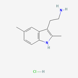 molecular formula C12H17ClN2 B11882301 2-(2,5-dimethyl-1H-indol-3-yl)ethanamine hydrochloride 