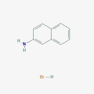 molecular formula C10H10BrN B11882563 Naphthalen-2-amine hydrobromide CAS No. 148819-80-1