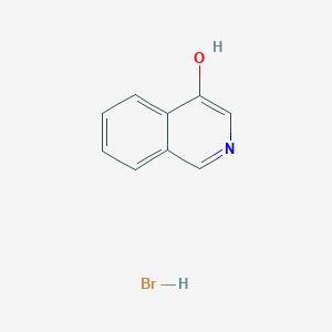 molecular formula C9H8BrNO B11882594 Isoquinolin-4-ol hydrobromide 