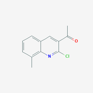 1-(2-Chloro-8-methylquinolin-3-yl)ethanone