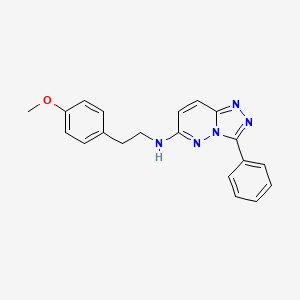 N-[2-(4-methoxyphenyl)ethyl]-3-phenyl[1,2,4]triazolo[4,3-b]pyridazin-6-amine
