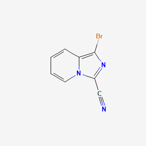 1-Bromoimidazo[1,5-a]pyridine-3-carbonitrile