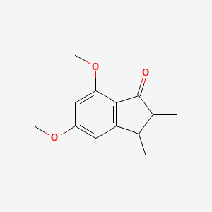 5,7-Dimethoxy-2,3-dimethyl-2,3-dihydro-1H-inden-1-one