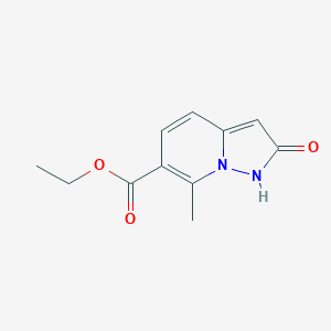 Ethyl 7-methyl-2-oxo-1,2-dihydropyrazolo[1,5-a]pyridine-6-carboxylate