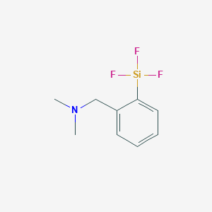 N,N-Dimethyl-1-(2-(trifluorosilyl)phenyl)methanamine