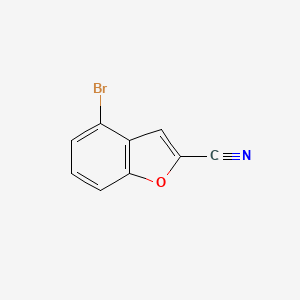 4-Bromobenzofuran-2-carbonitrile