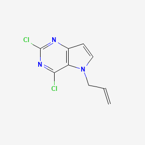 5-allyl-2,4-dichloro-5H-pyrrolo[3,2-d]pyrimidine