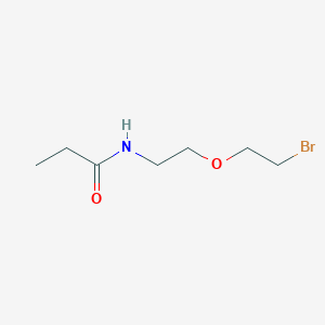 N-Ethylpropionamide-PEG1-Br