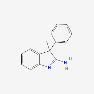 3H-Indol-2-amine, 3-methyl-3-phenyl-