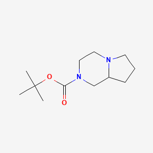 tert-Butyl hexahydropyrrolo[1,2-a]pyrazine-2(1H)-carboxylate