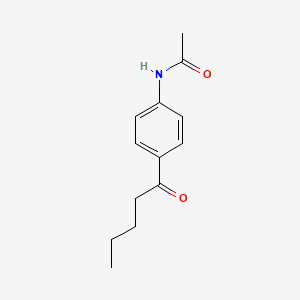 N-(4-Pentanoyl-phenyl)-acetamide