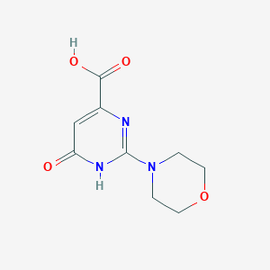 2-Morpholino-6-oxo-1,6-dihydropyrimidine-4-carboxylic acid