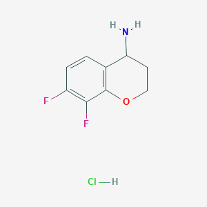 7,8-Difluorochroman-4-amine hydrochloride