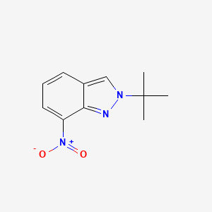 2-tert-butyl-7-nitro-2H-indazole