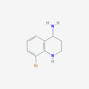 8-Bromo-1,2,3,4-tetrahydroquinolin-4-amine