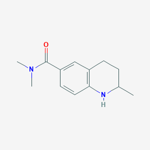 N,N,2-Trimethyl-1,2,3,4-tetrahydroquinoline-6-carboxamide