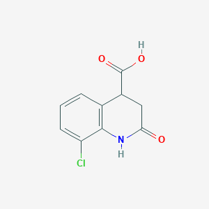 8-Chloro-2-oxo-1,2,3,4-tetrahydroquinoline-4-carboxylic acid