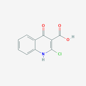 3-Quinolinecarboxylic acid, 2-chloro-4-hydroxy-