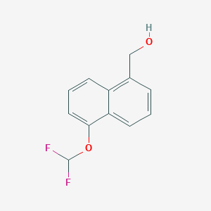 1-(Difluoromethoxy)naphthalene-5-methanol