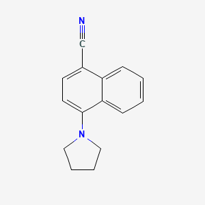 4-Pyrrolidin-1-ylnaphthalene-1-carbonitrile